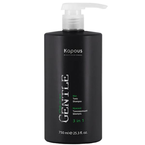 Men's toning shampoo 3 in 1 Gentlemen Kapous 750 ml